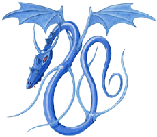 Nonreal Drache, gratis Clipart, freigestelltes Gif Bild, Freisteller